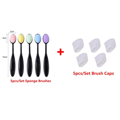 Blendora – 5 Piece Sponge Blending Brush Set