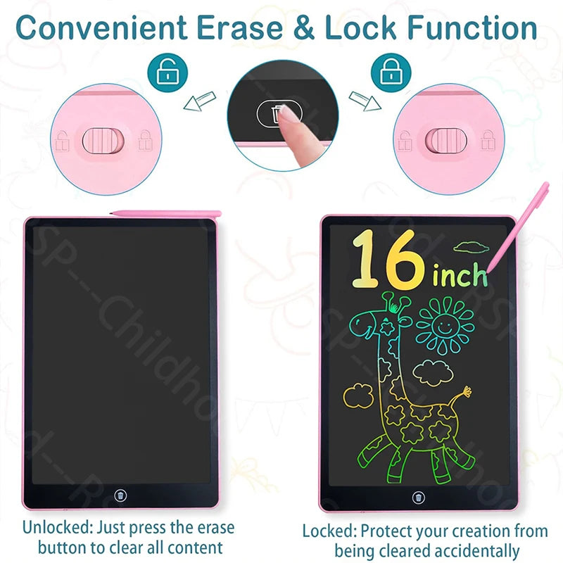 DoodleMax – 16-Inch LCD Drawing Tablet