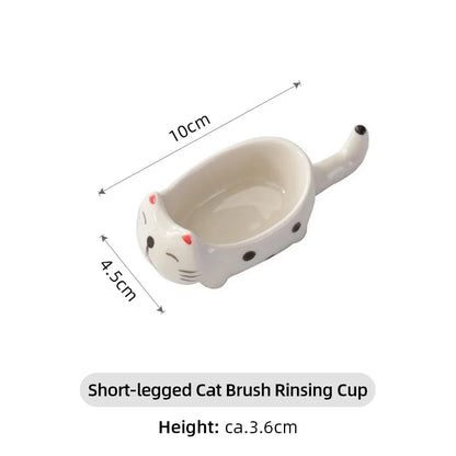 BrushBuddy – Cute Acrylic Brush Cleaning Holder
