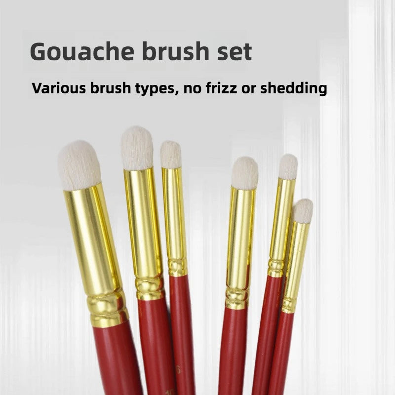 WoolBlend – 6pcs Dry Brush Art Detailing Set