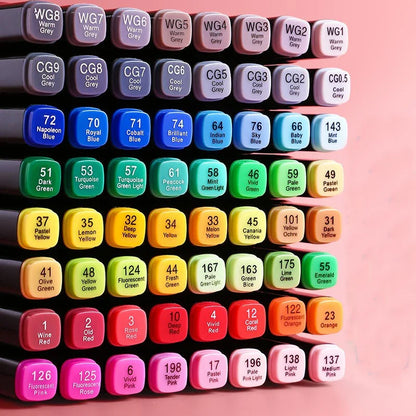 ArtFlex - 48-Color Dual Tip Marker Set