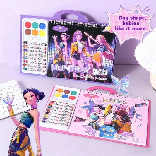 SketchBeat – K-Pop Demon Hunters Coloring & Tracing Book