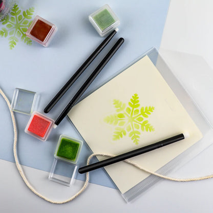 Chromafine – Mini Precision Angled and Flat Blending Brush Set