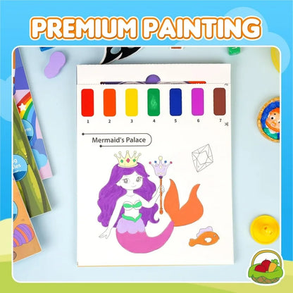 ColorCritters – Interactive Watercolor Painting Book for Toddlers