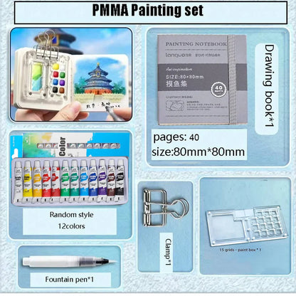 PaintPocket – Mini Travel Watercolor Kit