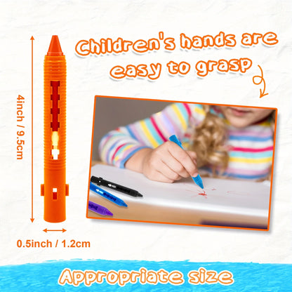 Splashora – Washable Bath Crayons Set