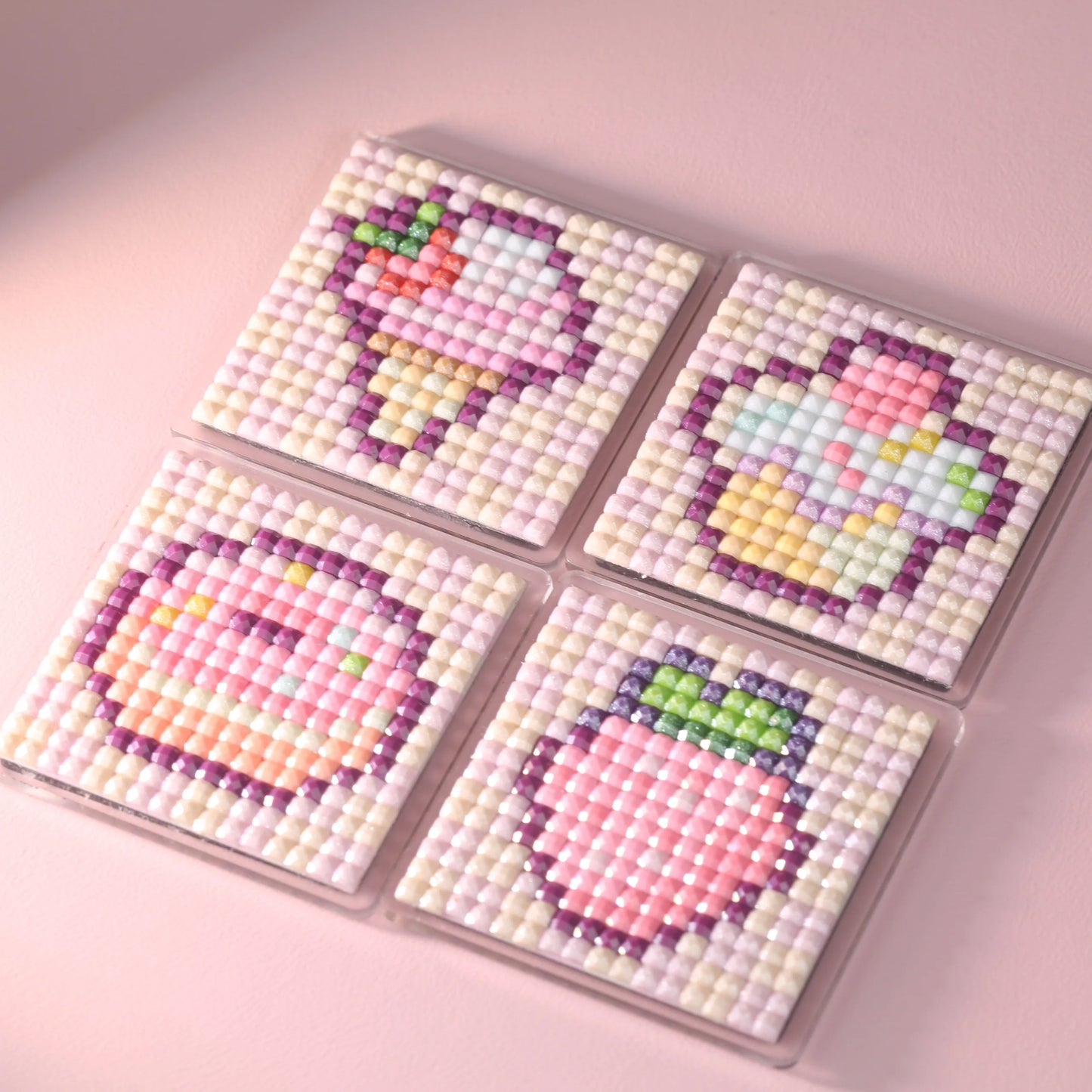MagnaGem – Diamond Painting Sweet Treats Fridge Magnets (4PCS)