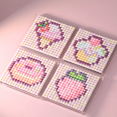 MagnaGem – Diamond Painting Sweet Treats Fridge Magnets (4PCS)