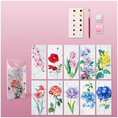 ColorRipple – DIY Watercolor Bookmark Set