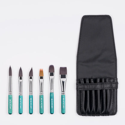 MiniPaint – Mini Watercolor Brush Set with Pouch