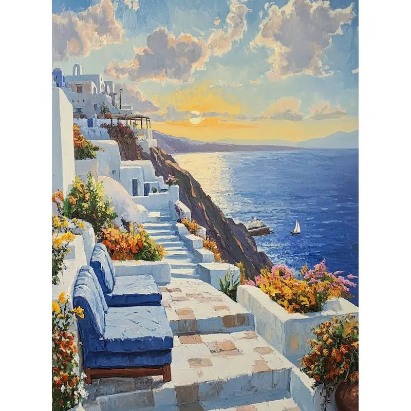 CoastLoom – Seaside Landscape Paint by Numbers Kit