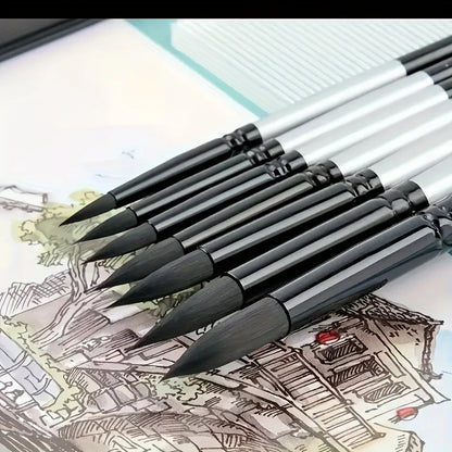 BrushNova – Professional Watercolor & Acrylic Brush Set