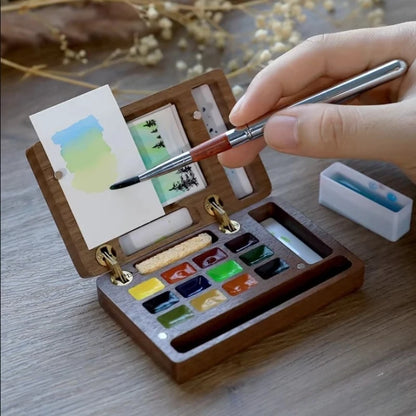 ColorNomad – Portable Solid Wood Paint Box