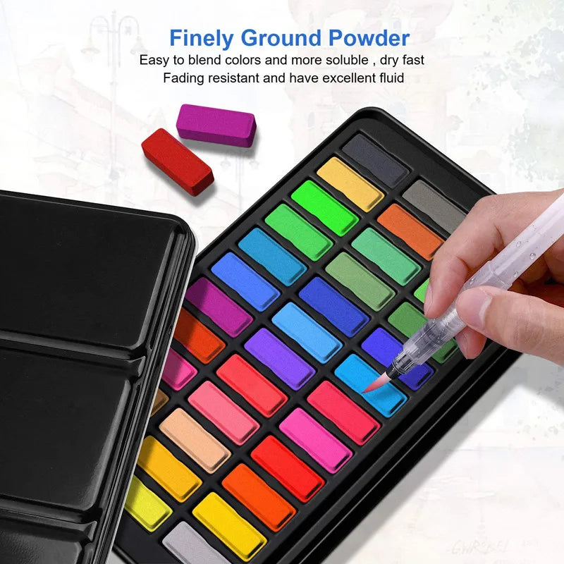 AquaPro – Professional Watercolor Set