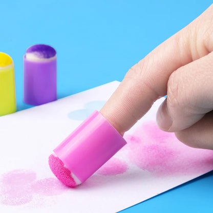 ColorDab – 30PCS Craft Finger Sponge Dauber Set