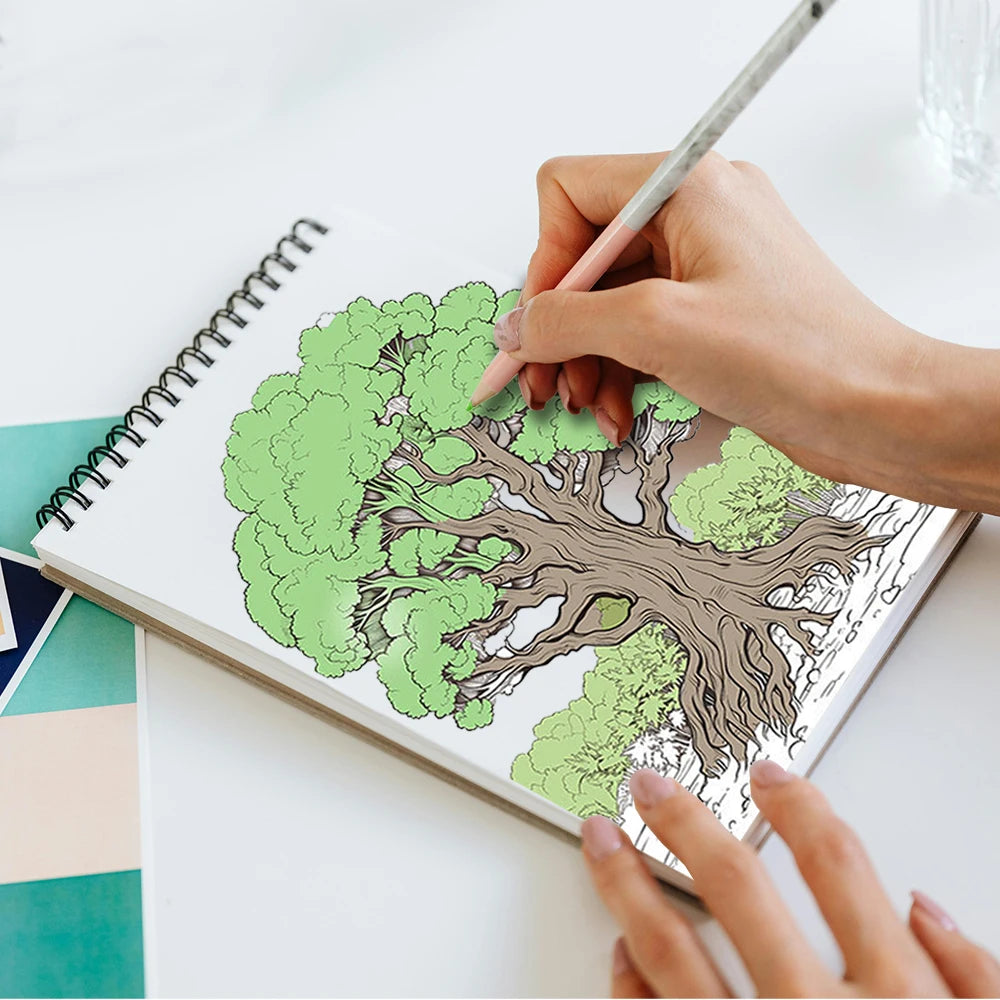ForestWhimsy – Adult Coloring Book for Relaxation