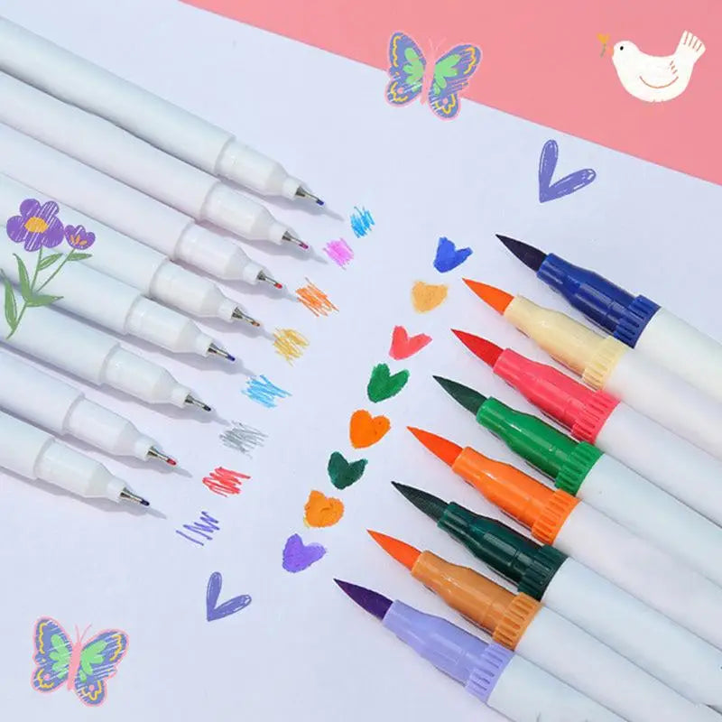 HueHaven – Color By Number Watercolor Art Set