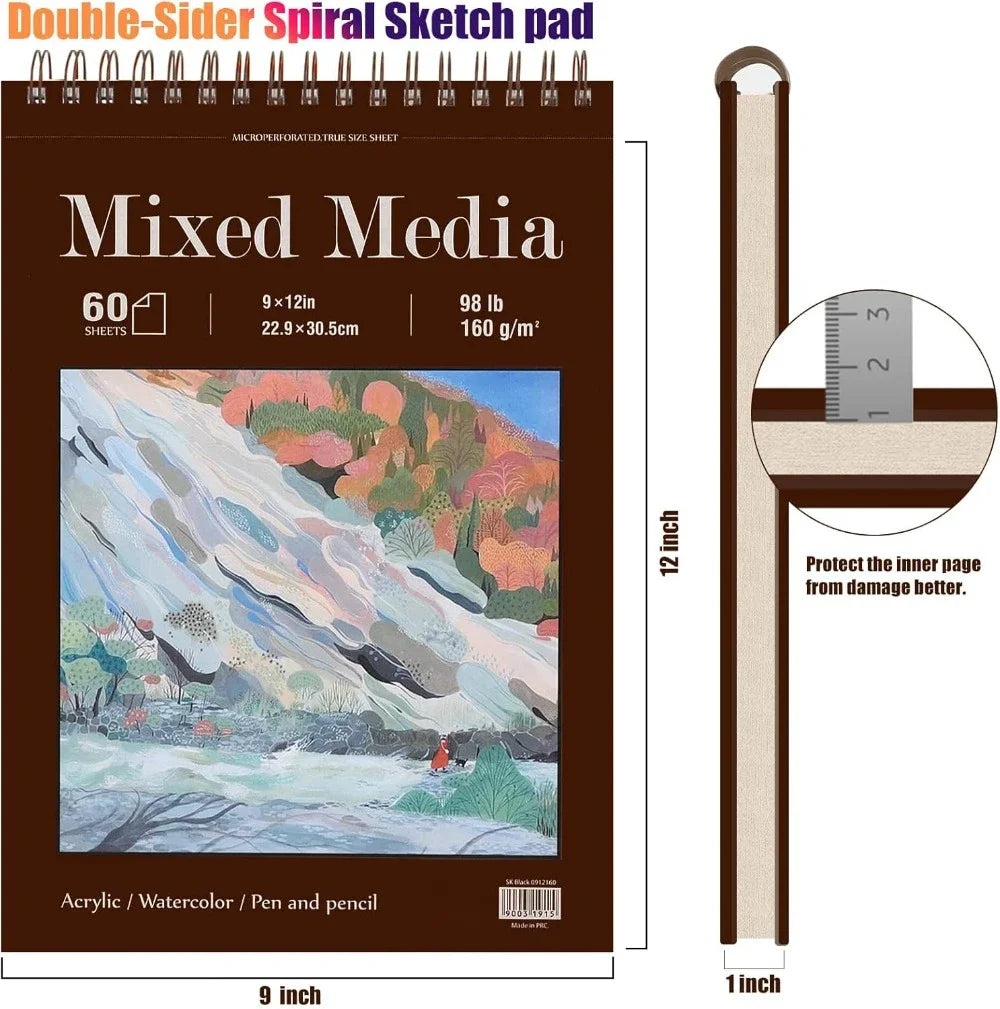 ArtSpire – Spiral-Bound Hardcover Sketchbook