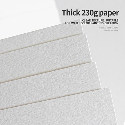 AquaSquare – Medium Grain Watercolor Paper Book