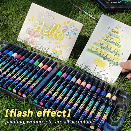 GleamHue – Glitter Art Marker Set