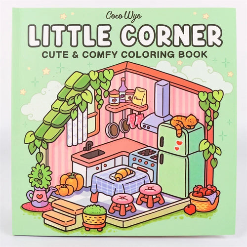 WhimsiNest – Cozy Creatures Coloring Book for Calm and Creativity