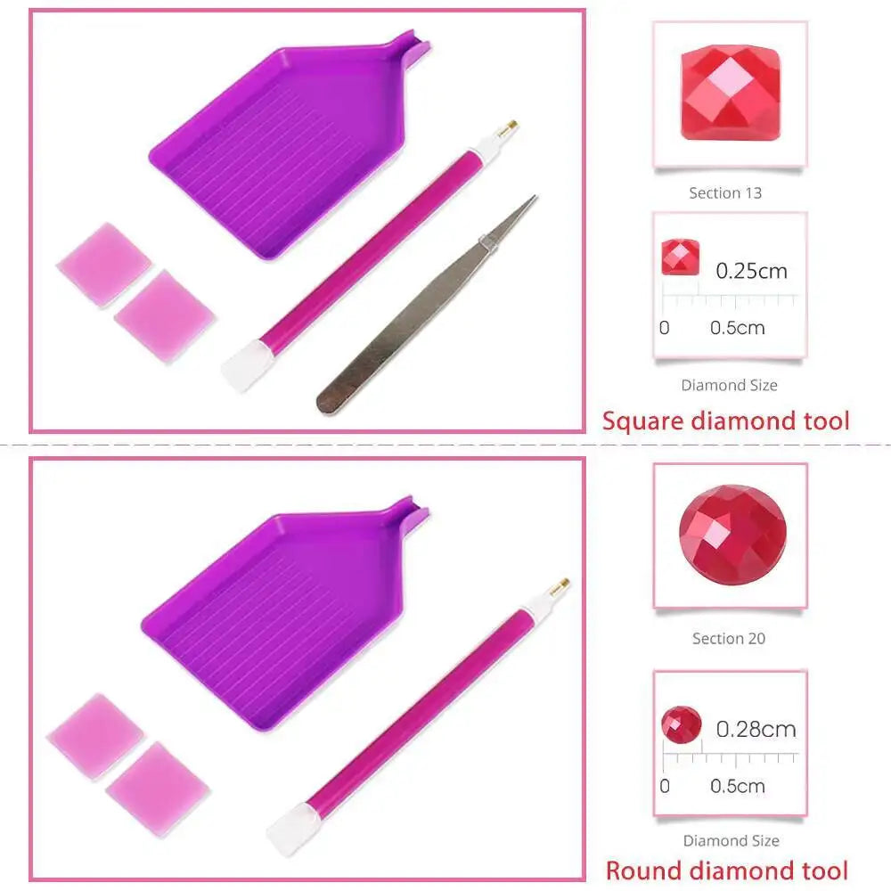 GemTurtle – Diamond Painting Tortoise DIY Mosaic Kit