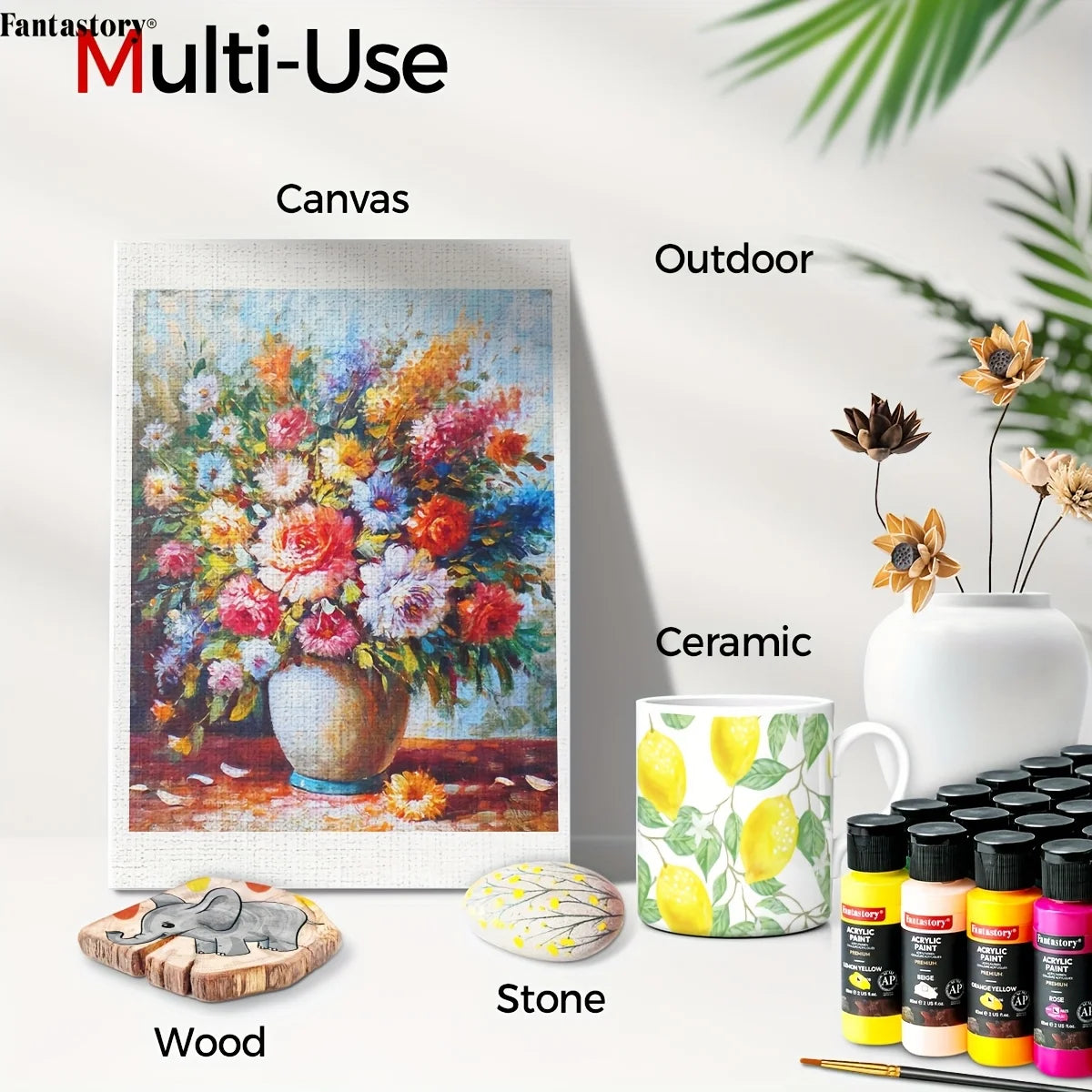 Fantastory – Acrylic Paint and Brush Set