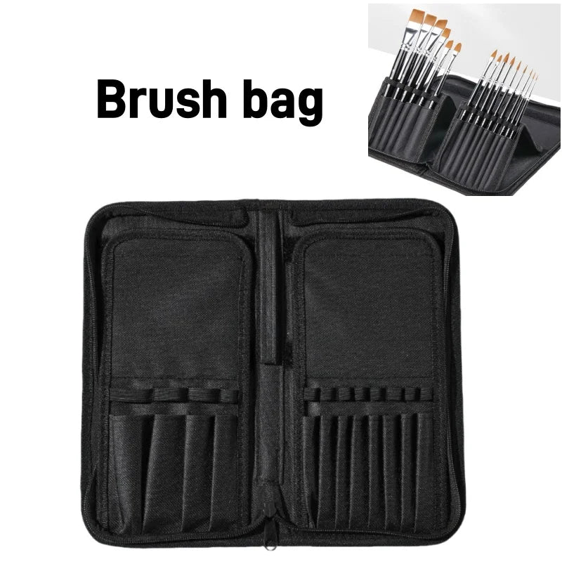 BrushMate – Foldable Paint Brush Storage Bag