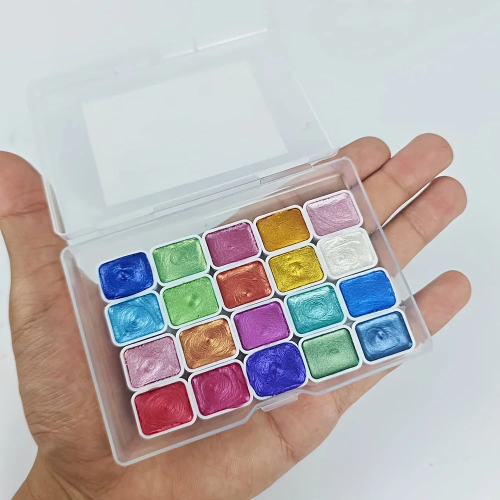LumiPalette - Metallic Watercolor Set