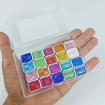 LumiPalette - Metallic Watercolor Set