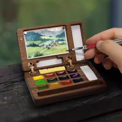 ColorNomad – Portable Solid Wood Paint Box