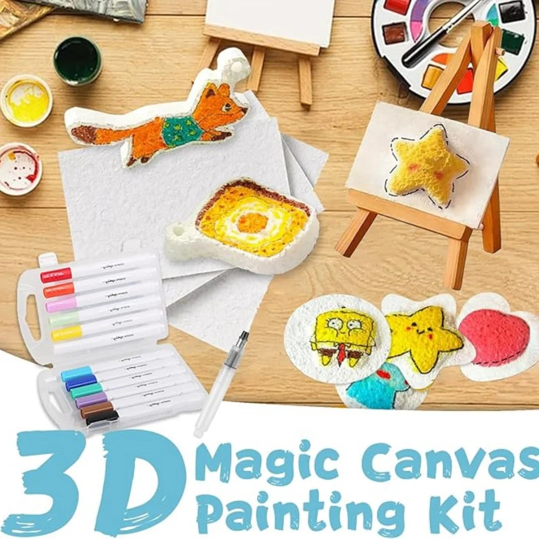 FoamArt – Magic 3D Texture Painting Kit for Kids