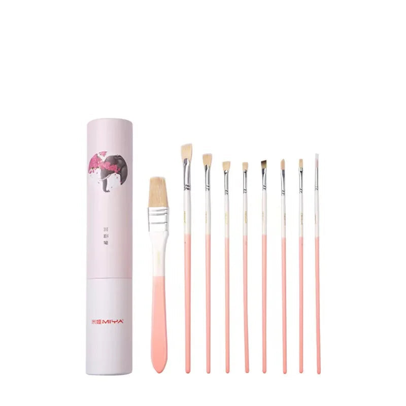 WildHue – Animal Series Gouache Brush Set