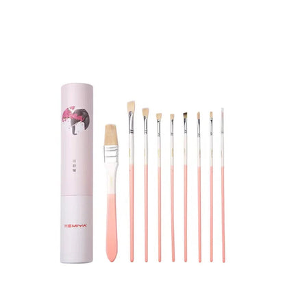 WildHue – Animal Series Gouache Brush Set
