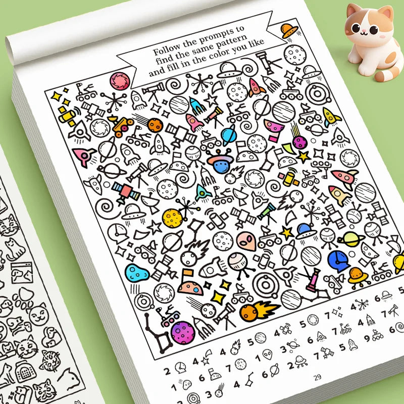 FindQuest – 1000+ Creative Graphics Activity Book for Kids