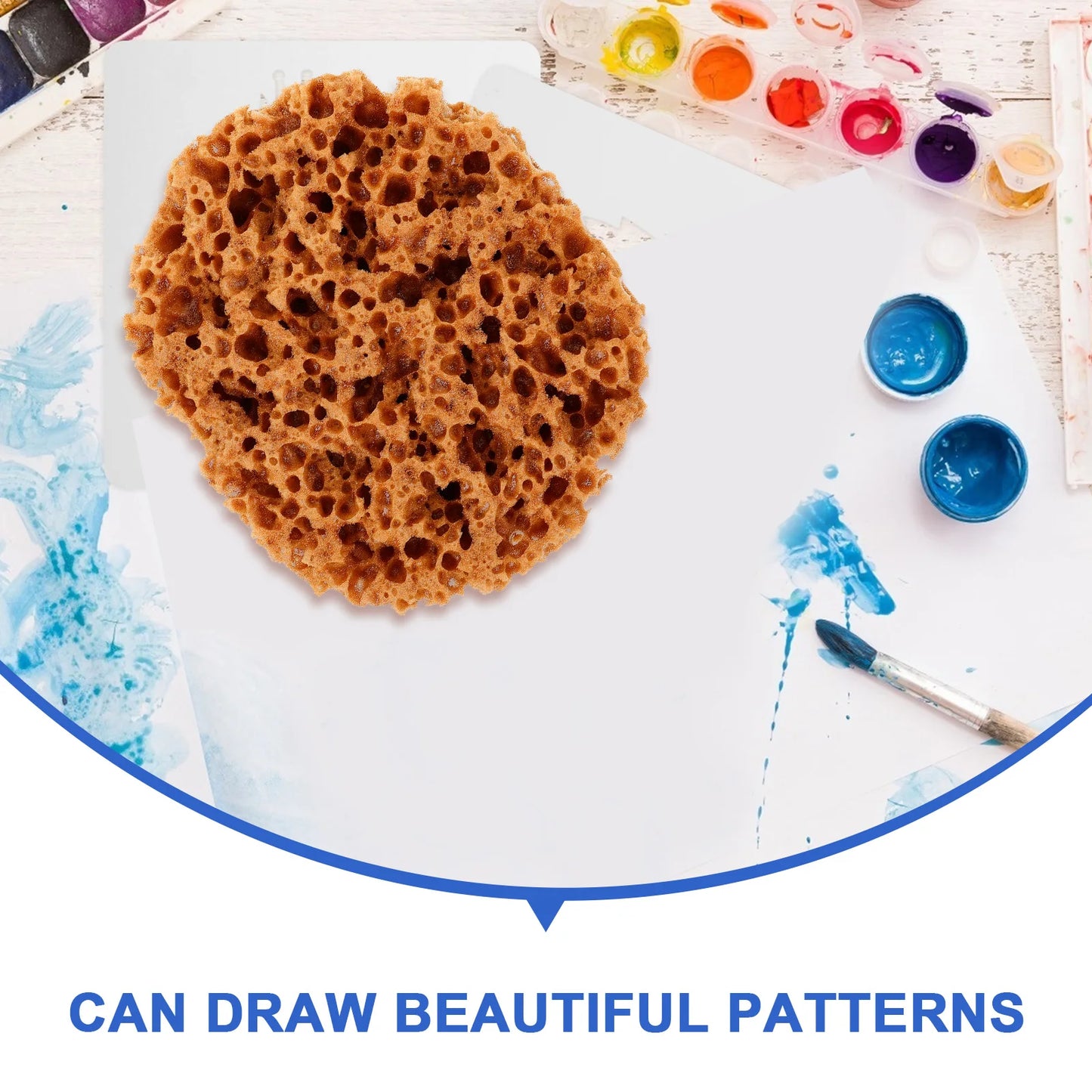 AquaTexture – Versatile Sea Sponge for Painting