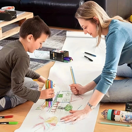 DrawFlow – White Drawing Paper Roll
