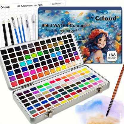 AquaPalette – Travel Watercolor Art Kit