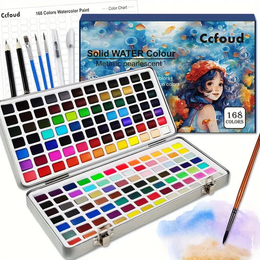 AquaPalette – Travel Watercolor Art Kit