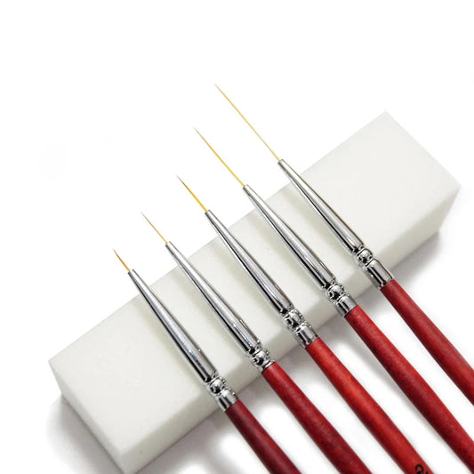 ThinLine – 5pcs Precision Striping Brush Set