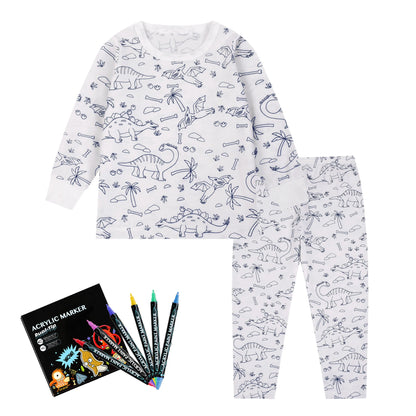 DreamDoodle – DIY Colorable Kids Pajama Set