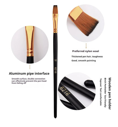 ColorGlid – Nylon Bristle Brush Set