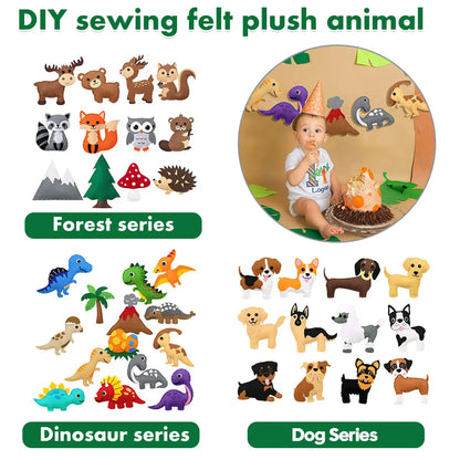SewZoo – DIY Felt Animal Sewing Kit for Kids