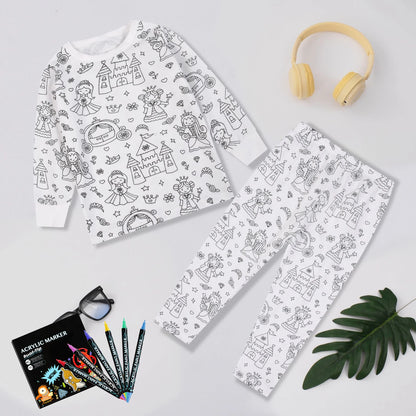 DreamDoodle – DIY Colorable Kids Pajama Set