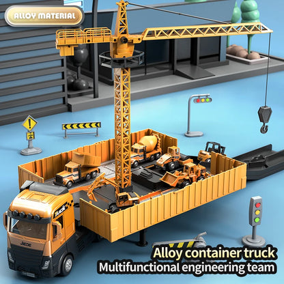 Constructo – Alloy Engineering Vehicle Playset
