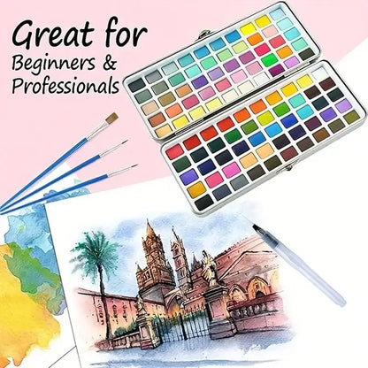 AquaPalette – Travel Watercolor Art Kit