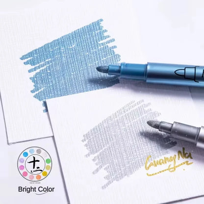 ShineInk – Metallic Marker Pen Set