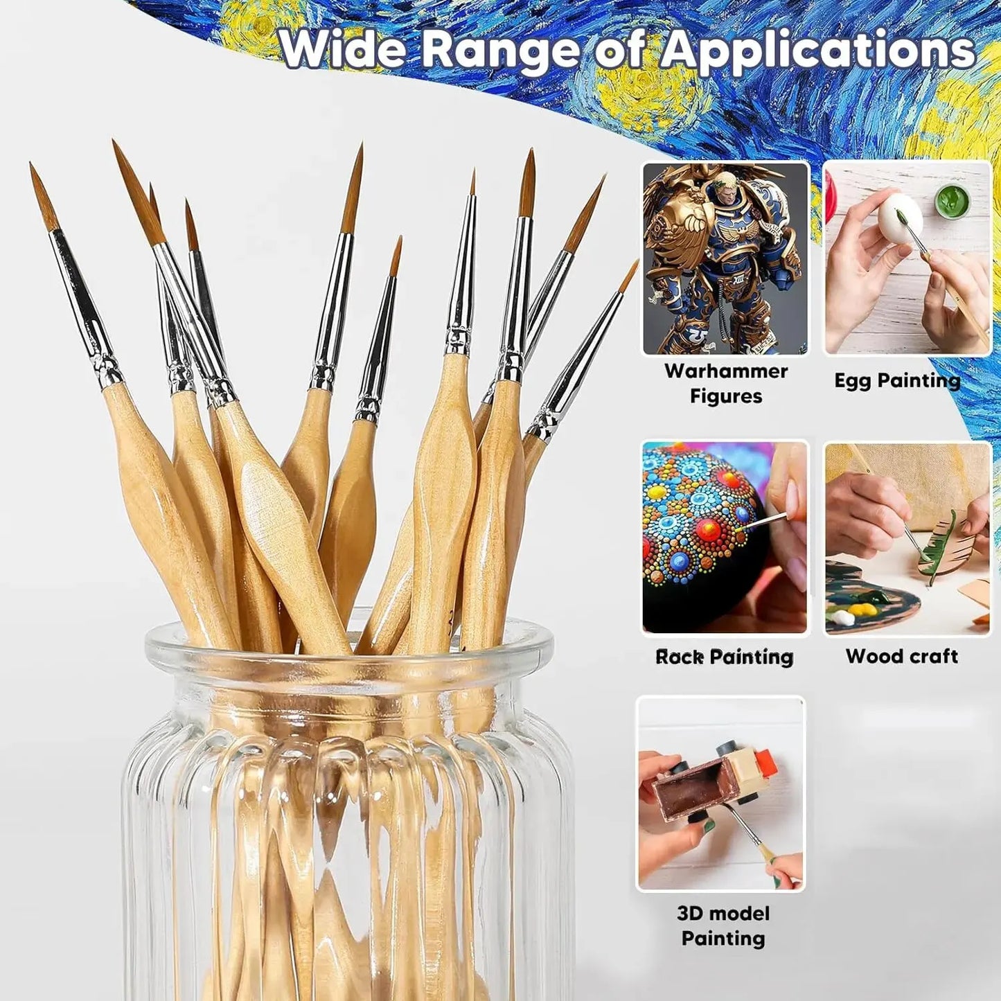 Fine Art Paint Brush Set