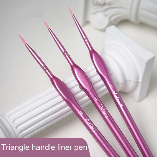 MiniHue – 11-Piece Metallic Purple Detail Brush Set