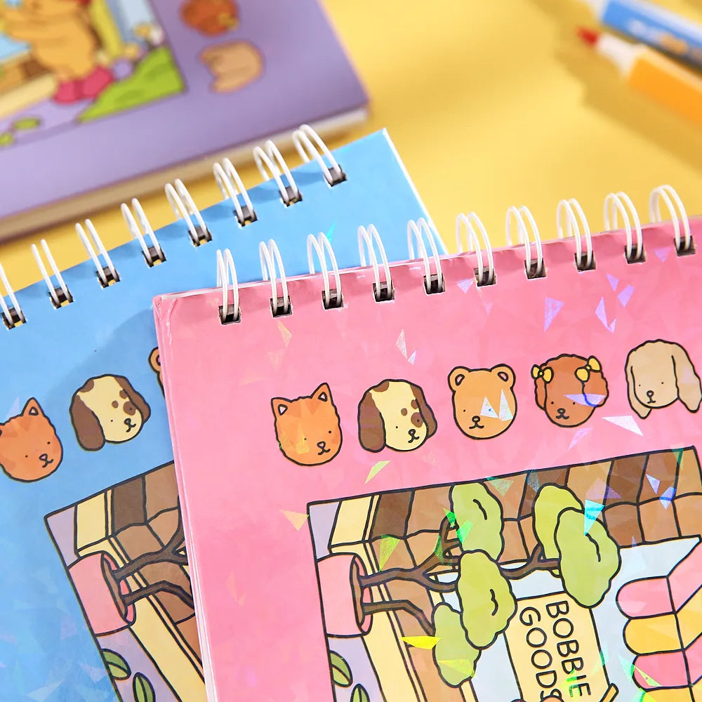 ColorVerse – 4-Pack A5 Hardbound Creative Coloring Books